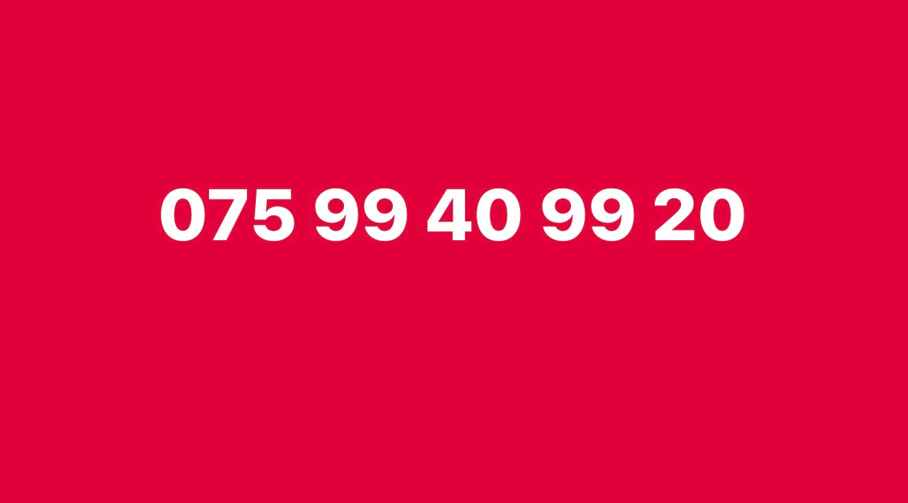 075 994099 20 UK-vip Easy SIM Card number with Patterned Digits-Collectible or Easy Recall