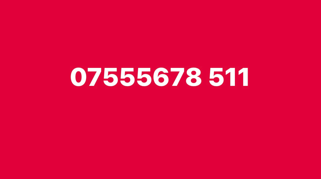 07555678 511 Platinum, Golden Easy Mobile Numbers